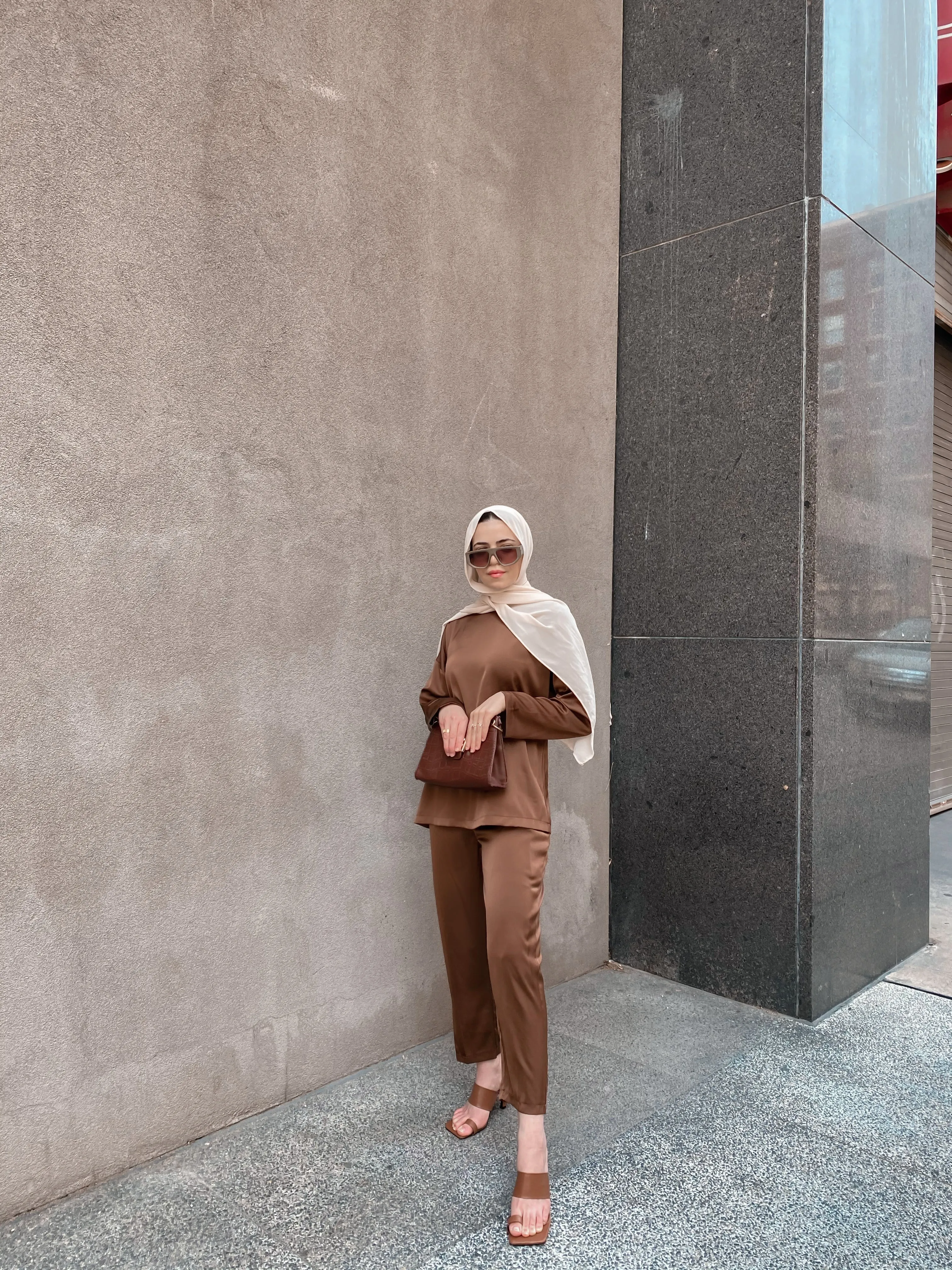 Zara Top - Coffee Bean