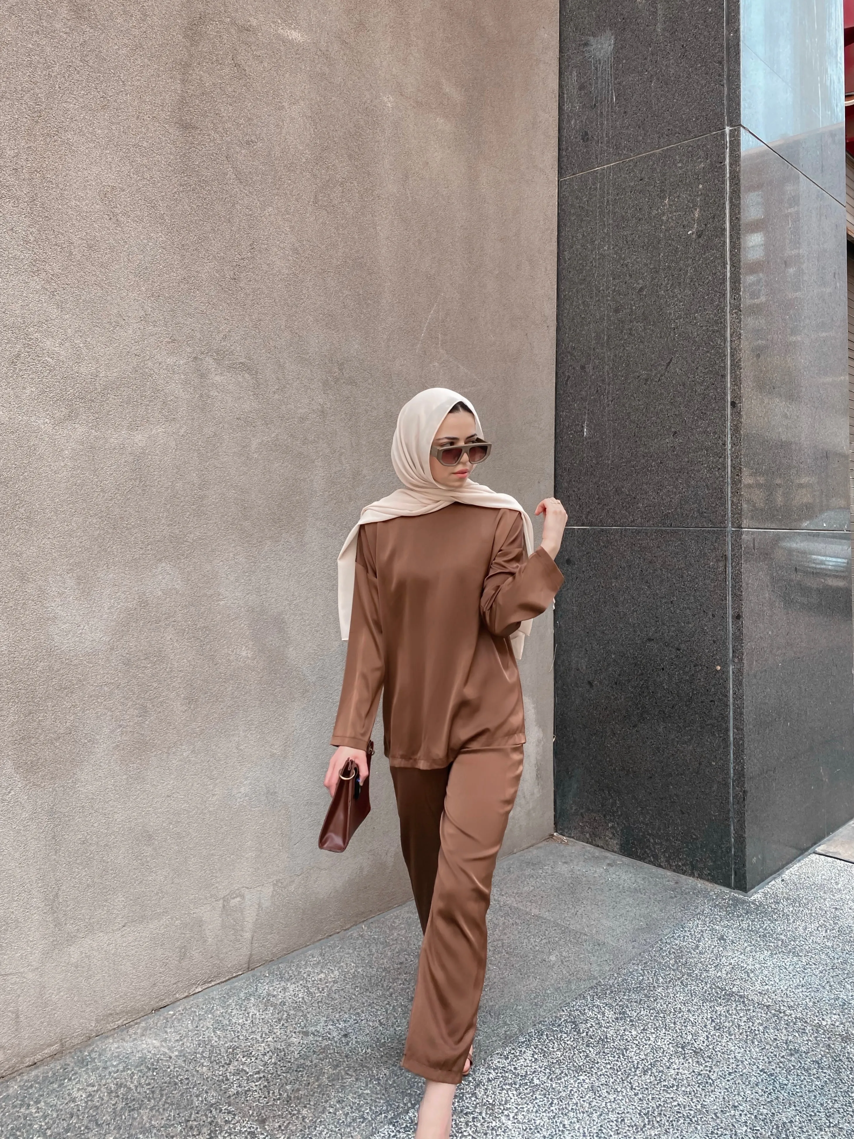 Zara Top - Coffee Bean
