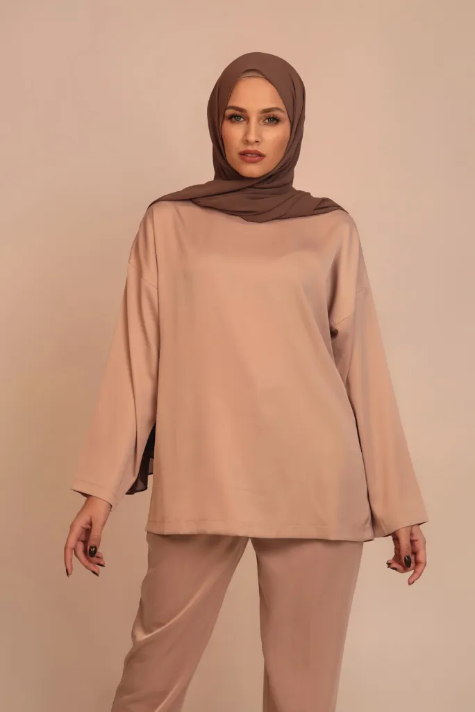 Zara Top - Latte