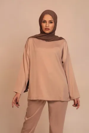 Zara Top - Latte