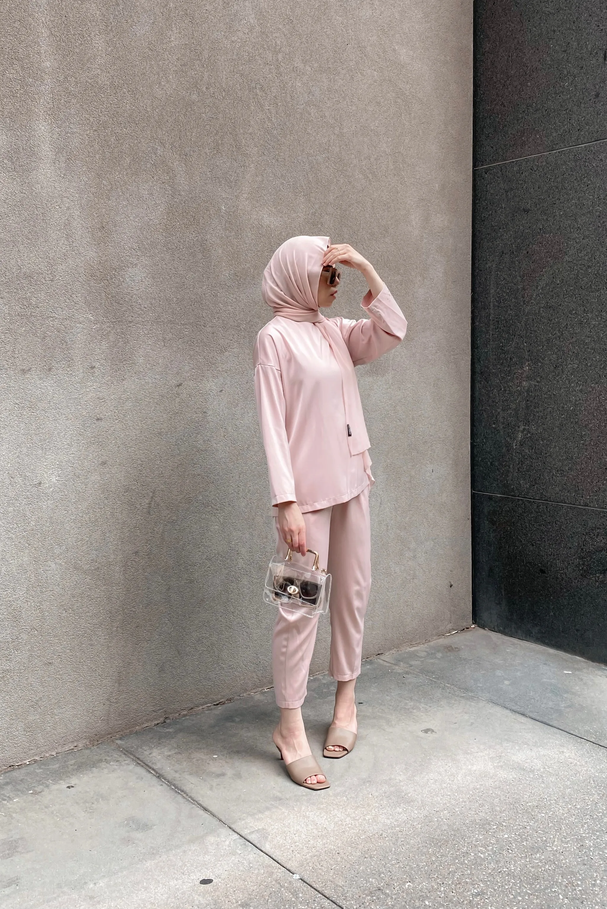 Zara Trouser - Blush